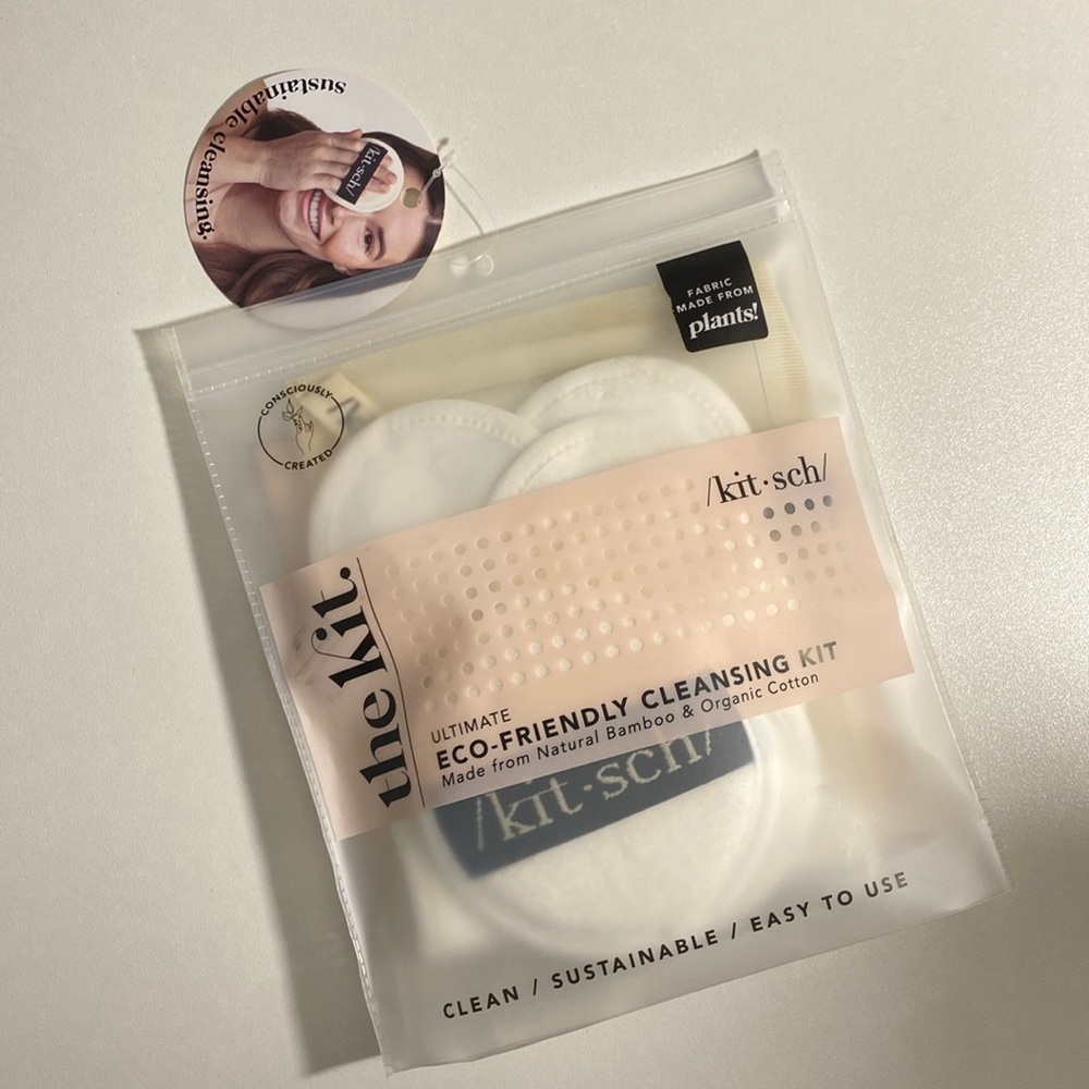 NWT Kitsch The Kit Eco-Friendly Cleansing Kit - New